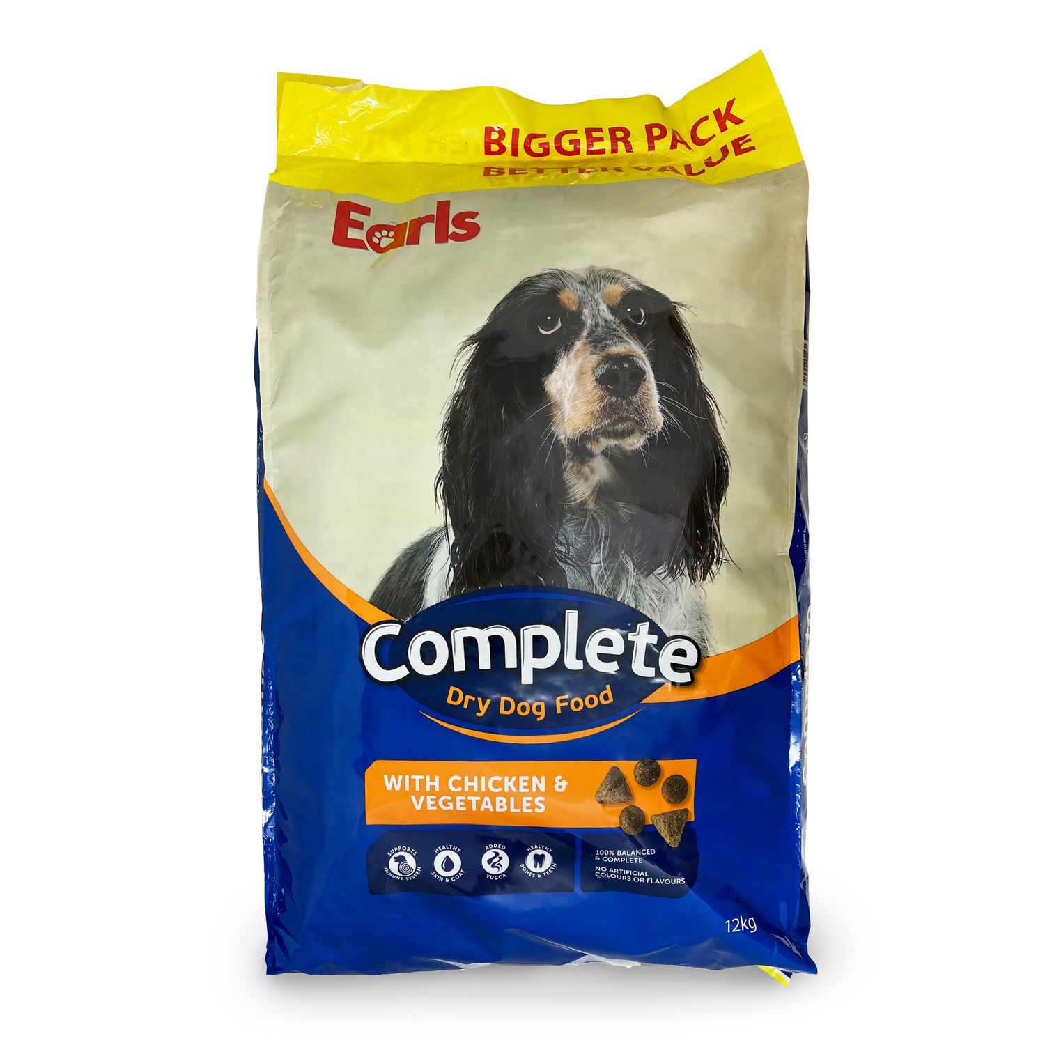 Earls Dry Dog Food Chicken & Vegebtable 12kg ALDI